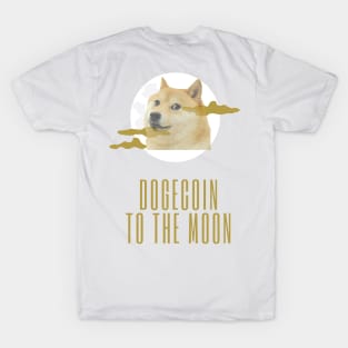 Dogecoin to the Moon T-Shirt